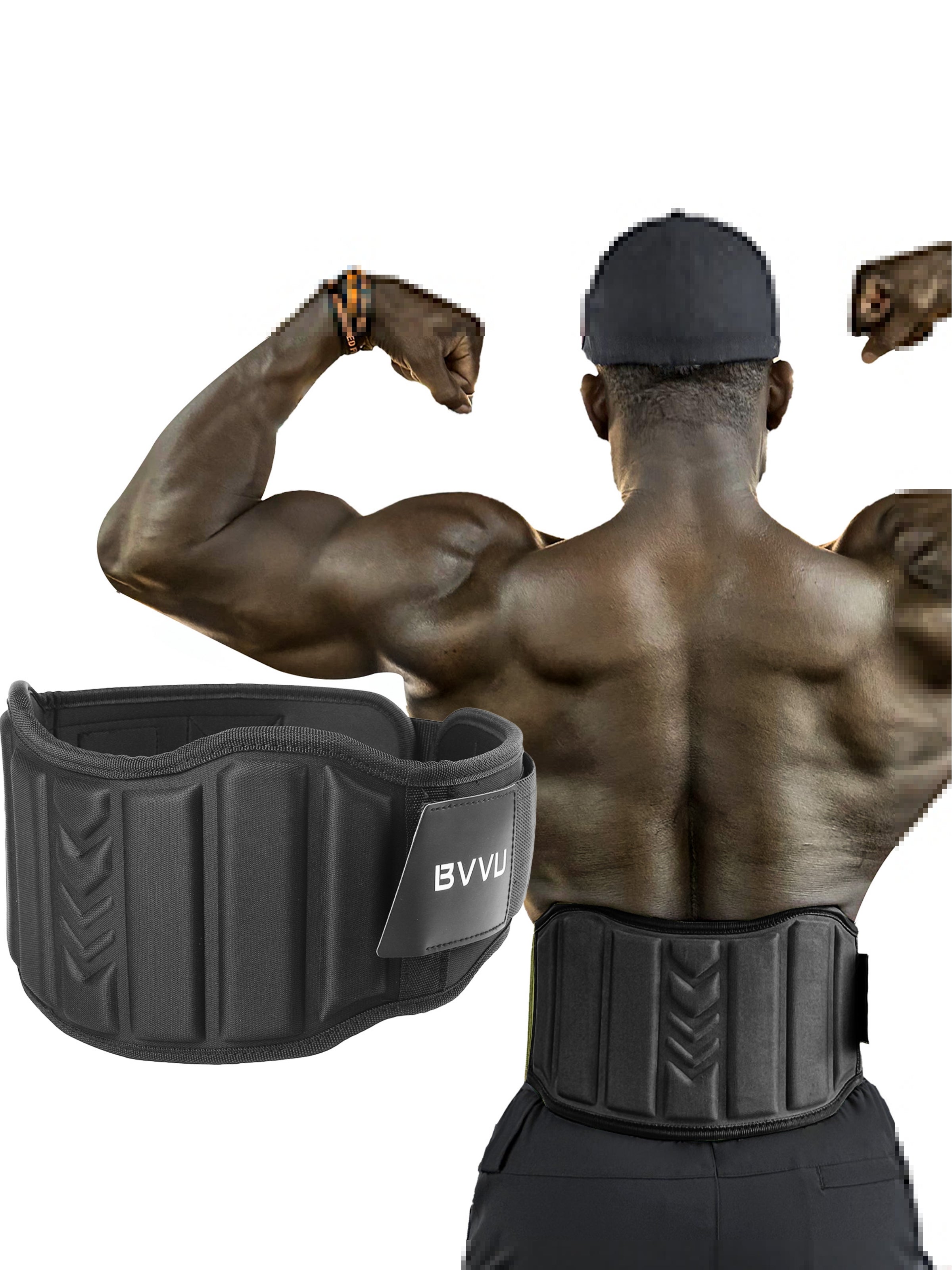 BVVU Weight Lifting Belts for Men Quick Locking Gym Belt for Workout Lumbar Support,Cross Training,Squat Belt Fitness Equipment