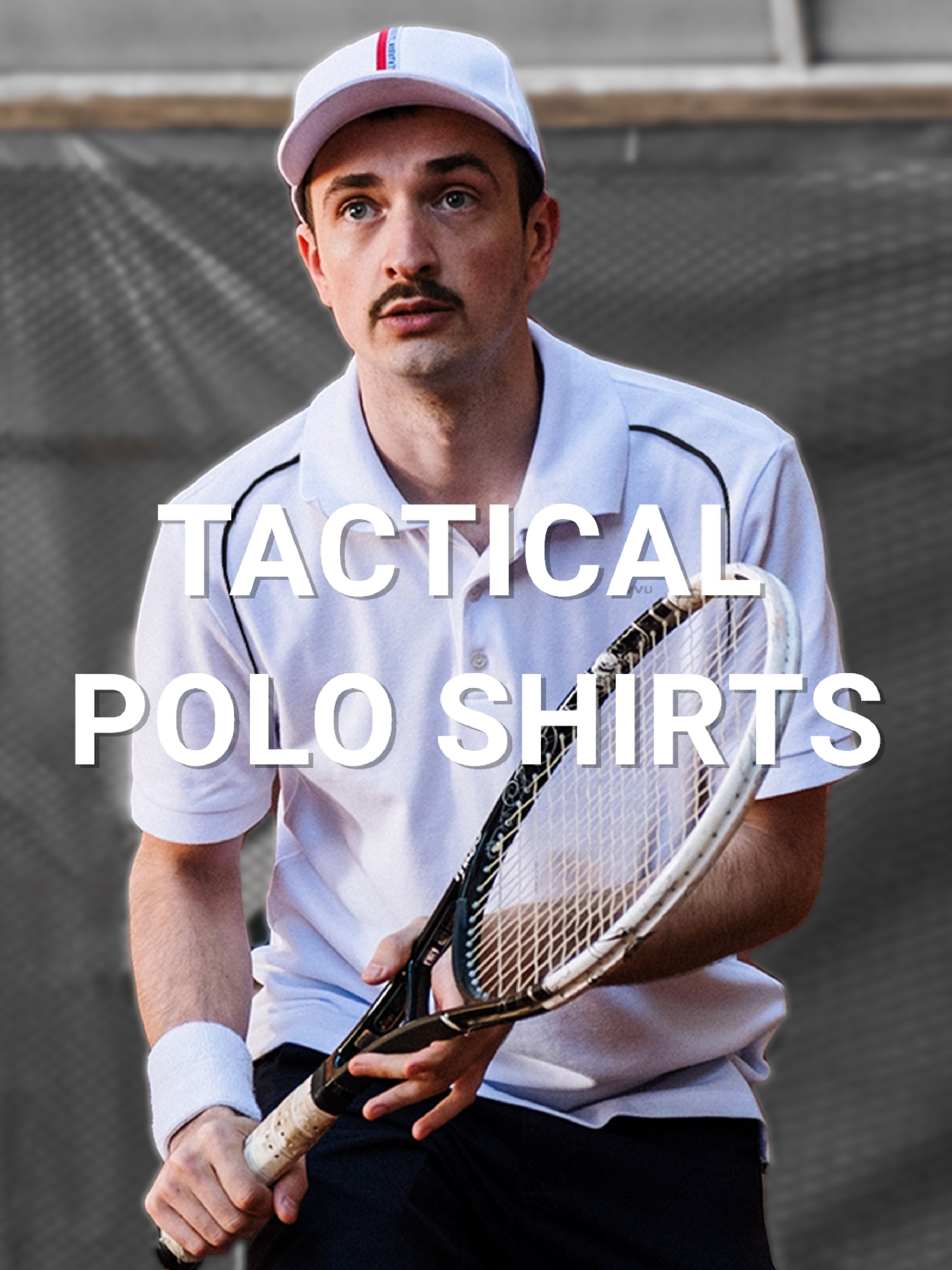 BVVU Mens Outdoor Polo Shirt Long Short Sleeves Performance Tactical Golf T-Shirts Moisture Wicking Collared Tennis Tees
